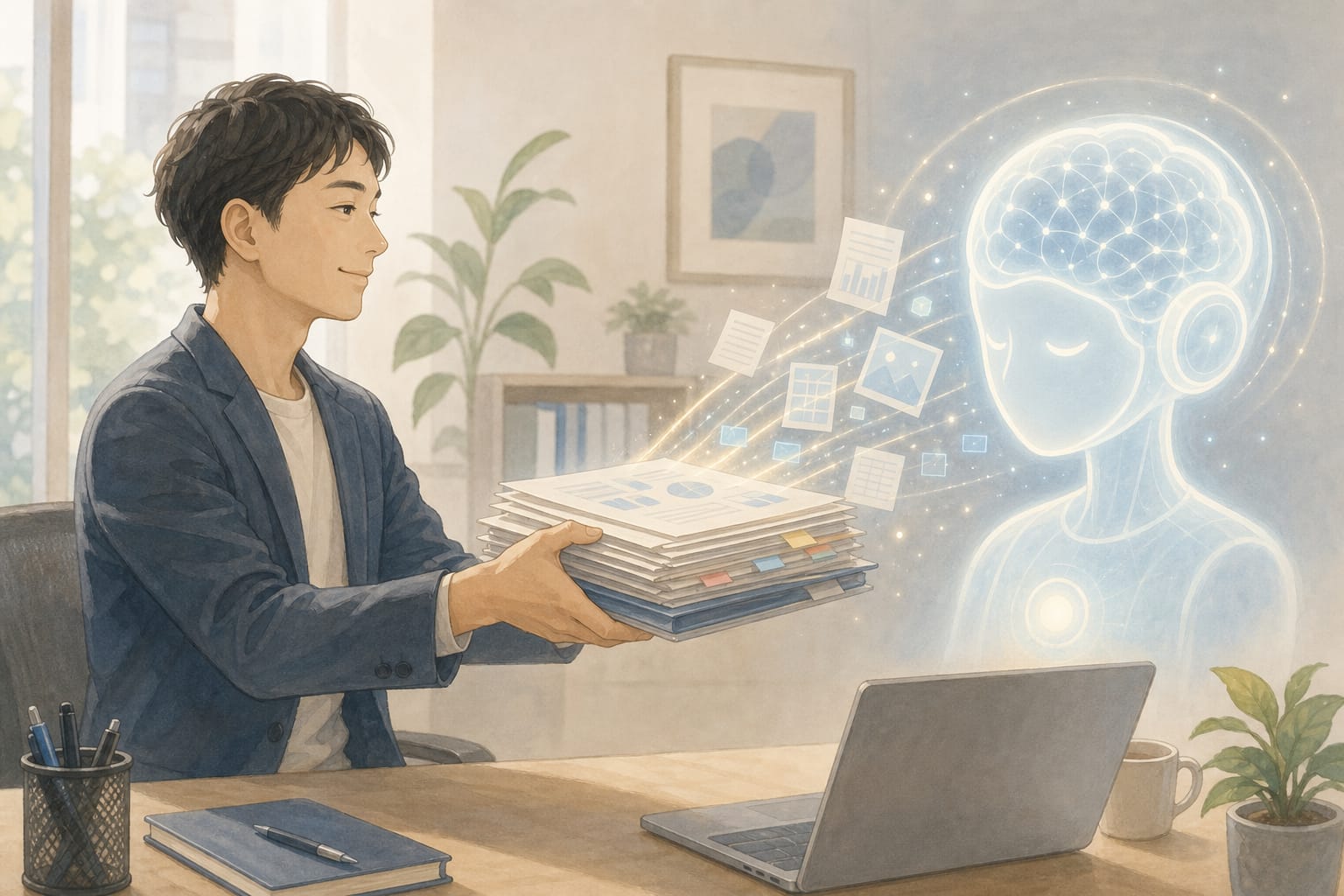AI学習は丸投げOK - データを渡すだけで学習完了