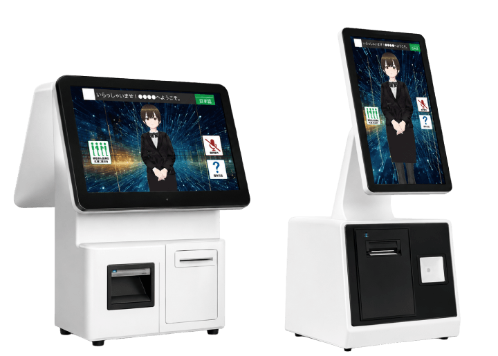当社製PoSレジ（店員操作型・セルフレジ搭載型）